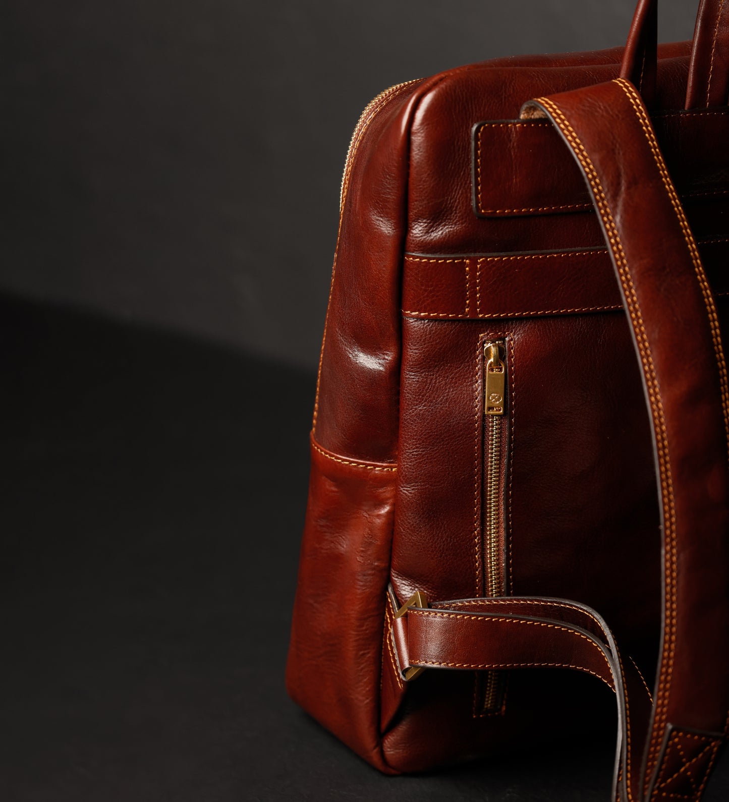 Großer Rucksack aus Leder für Herren - The Divine Comedy