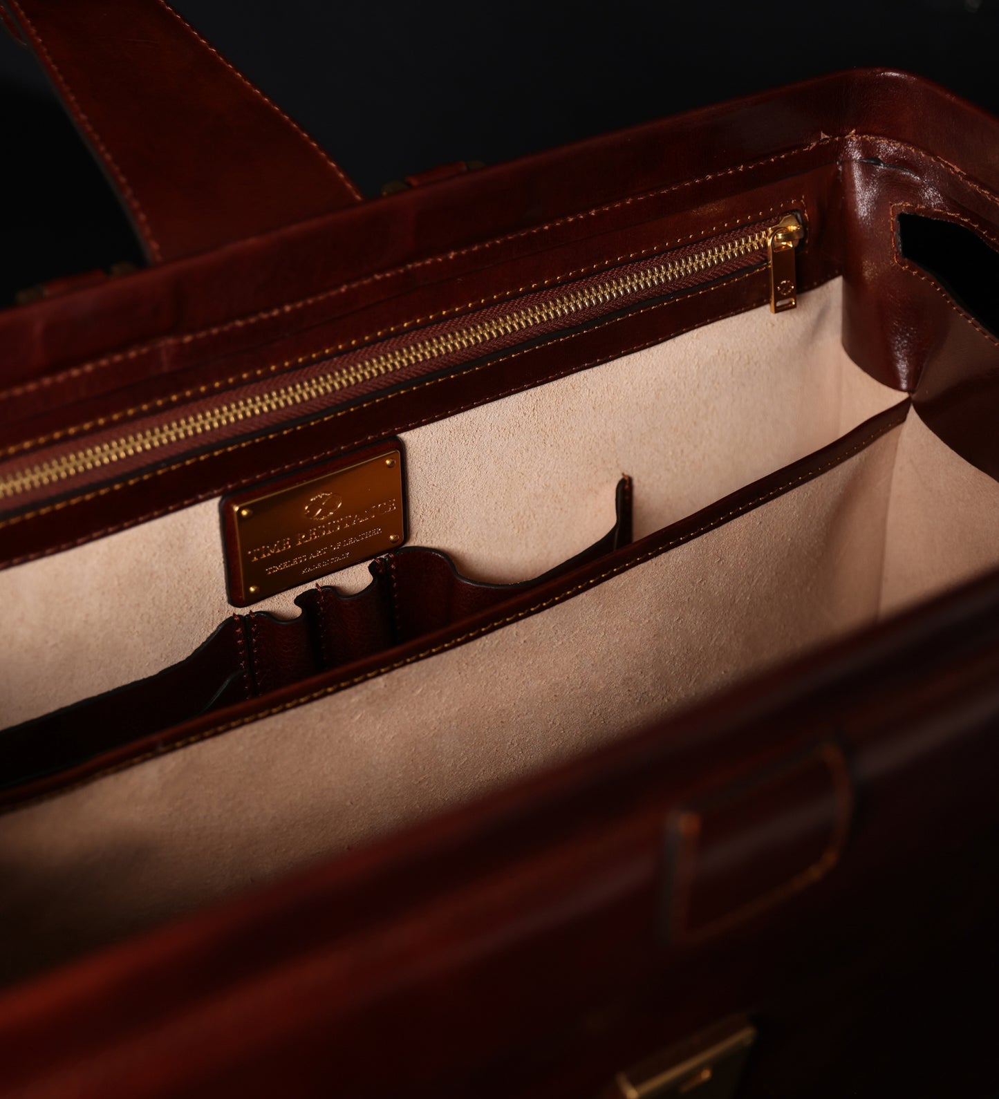 Große Aktentasche aus Leder - The Firm