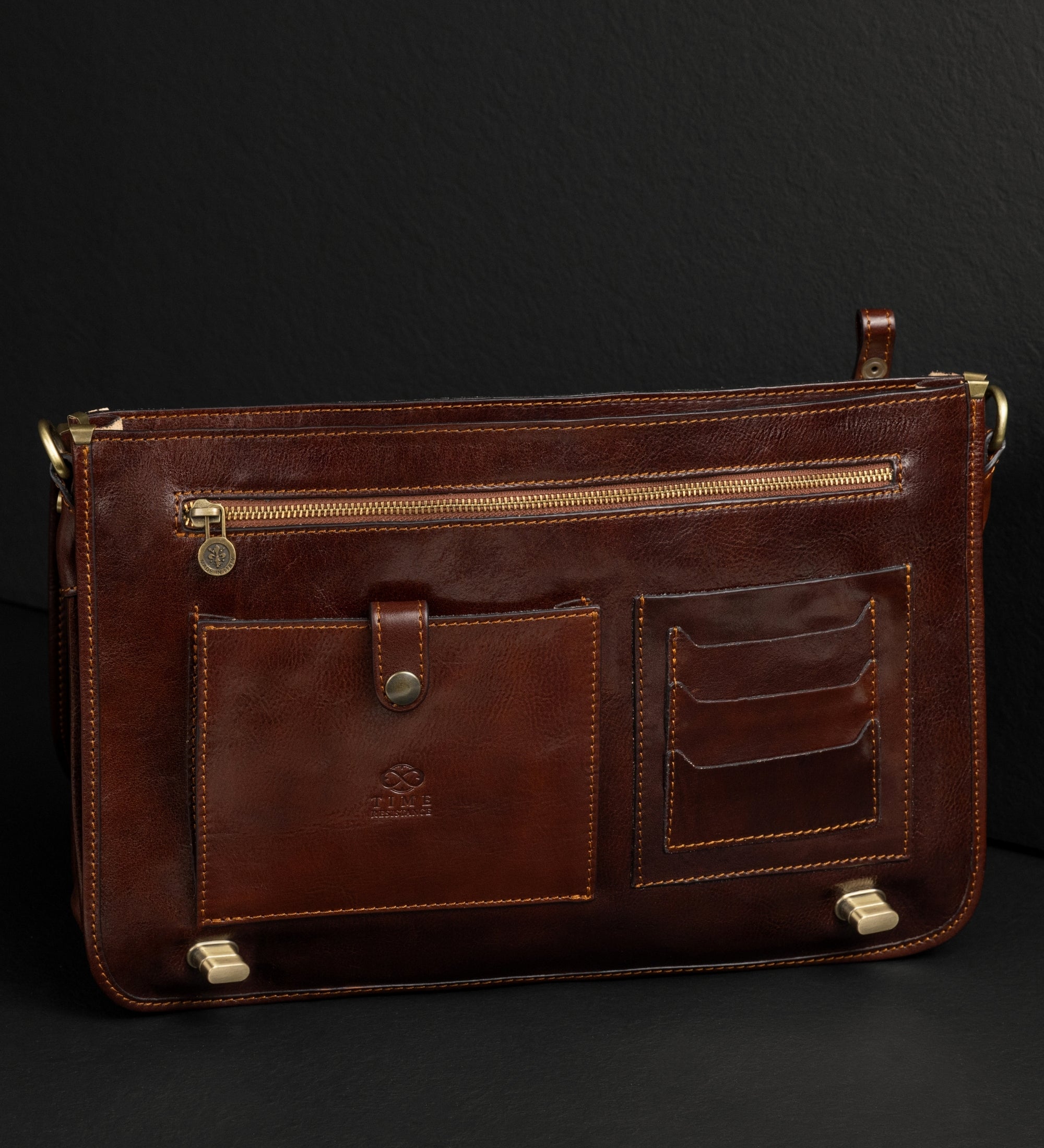 Aktentasche Laptoptasche aus Leder - Illusions