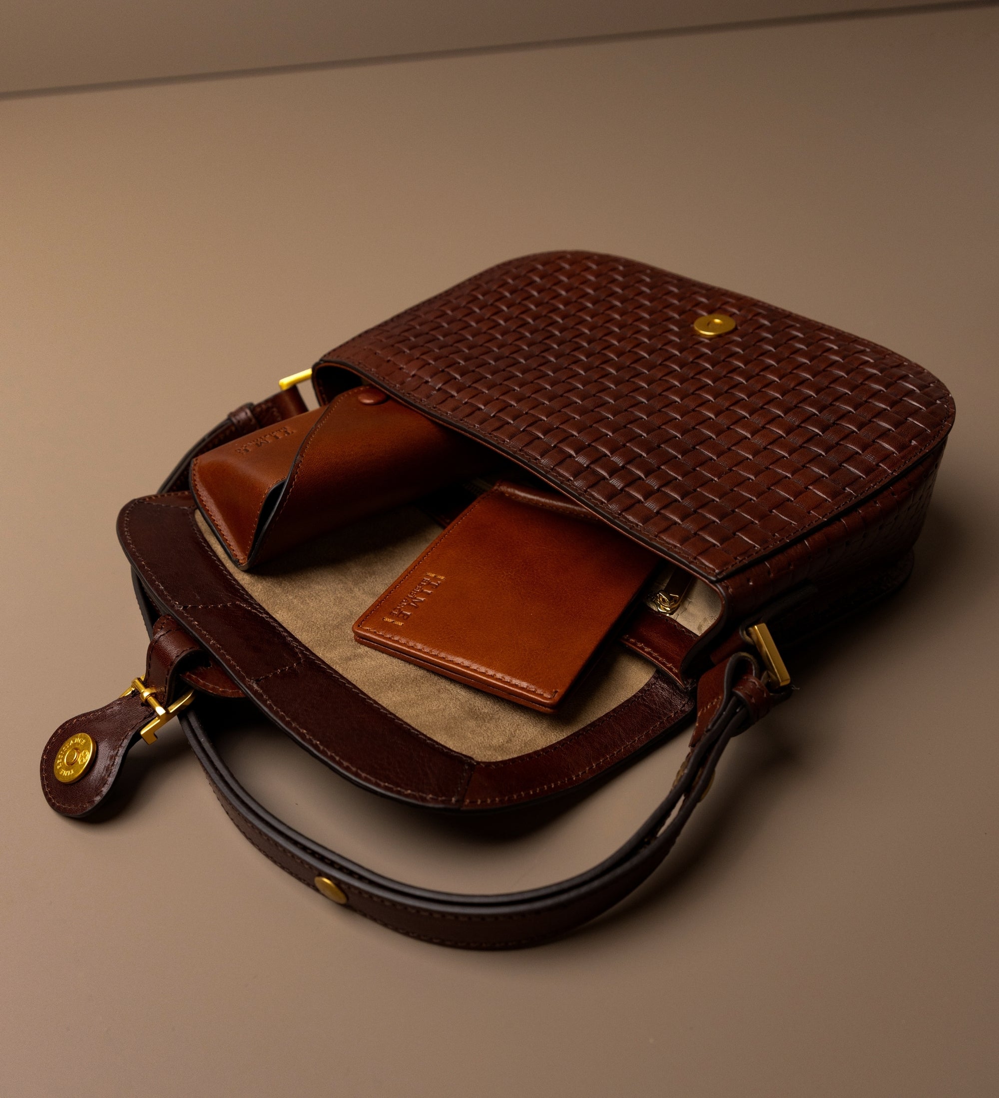 Satteltasche aus Leder für Damen - Romola