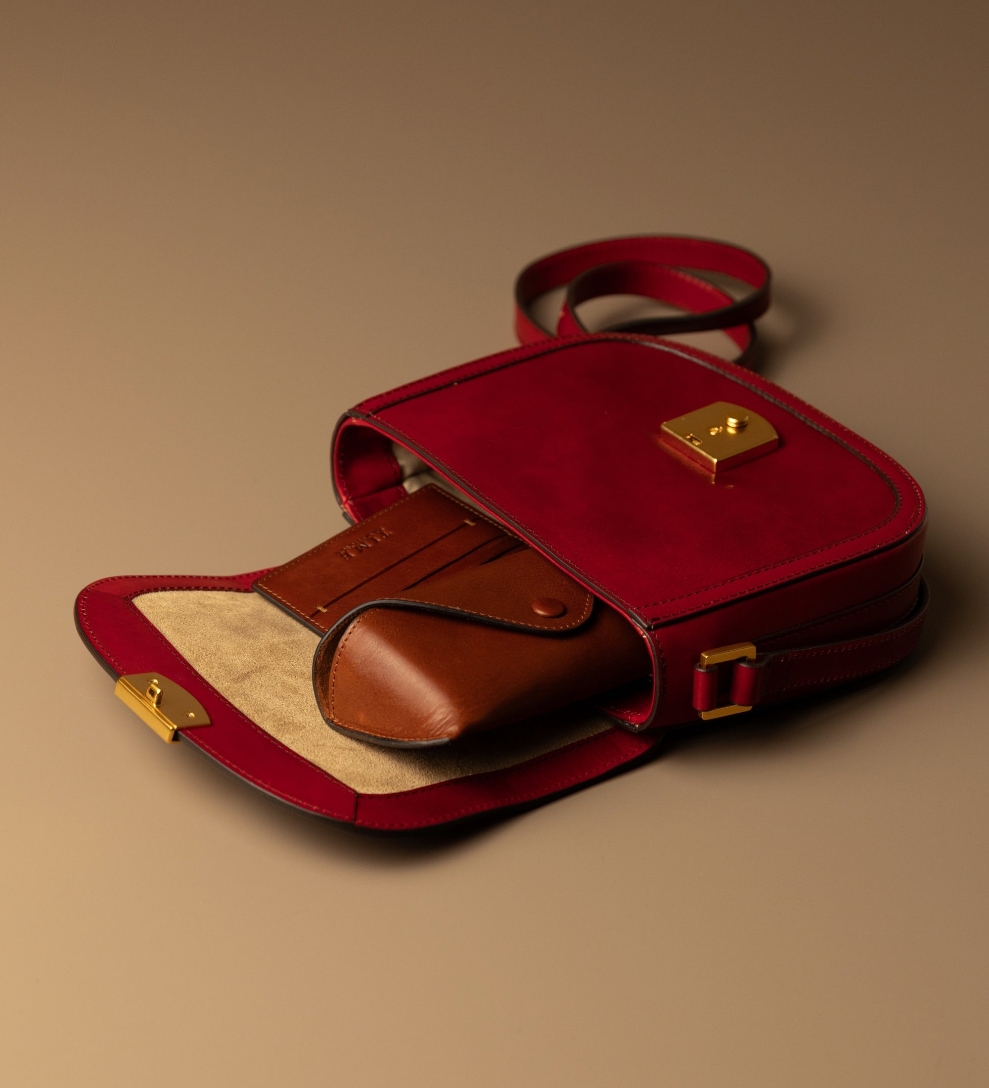 Satteltasche aus Leder für Damen - Secrets