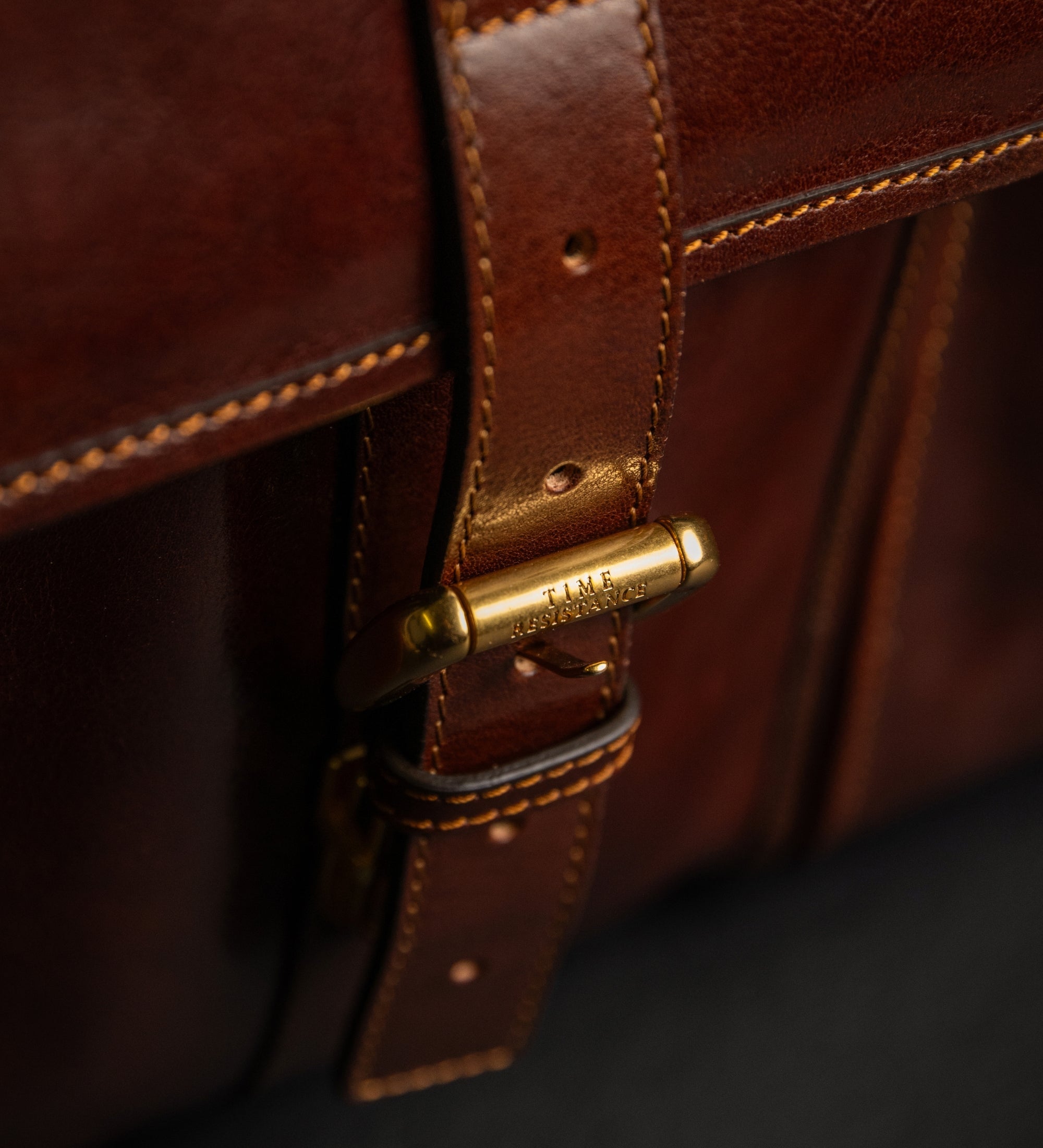 Aktentasche Umhängetasche aus Leder - The Time Machine
