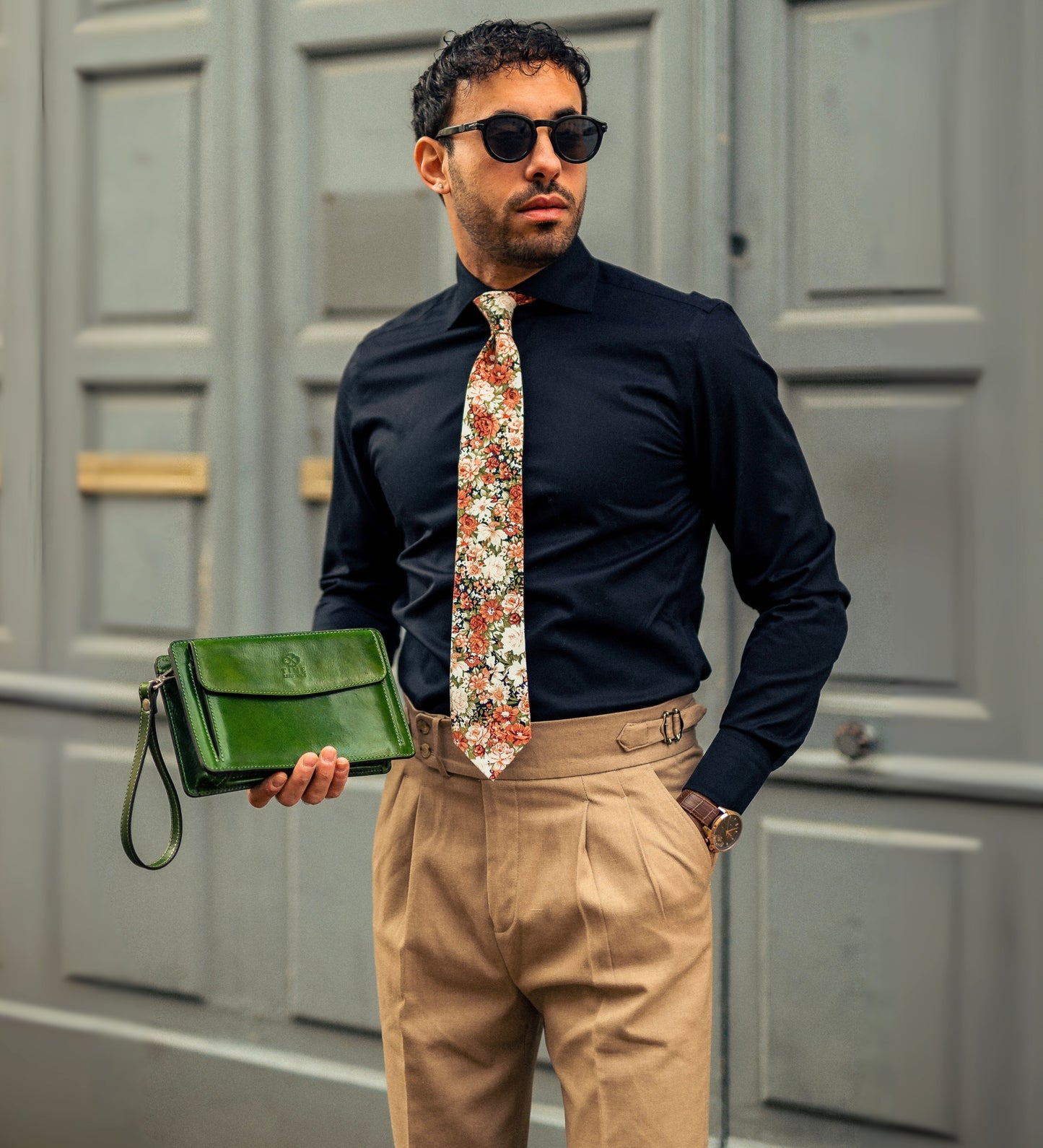 Clutch aus Leder - Decameron