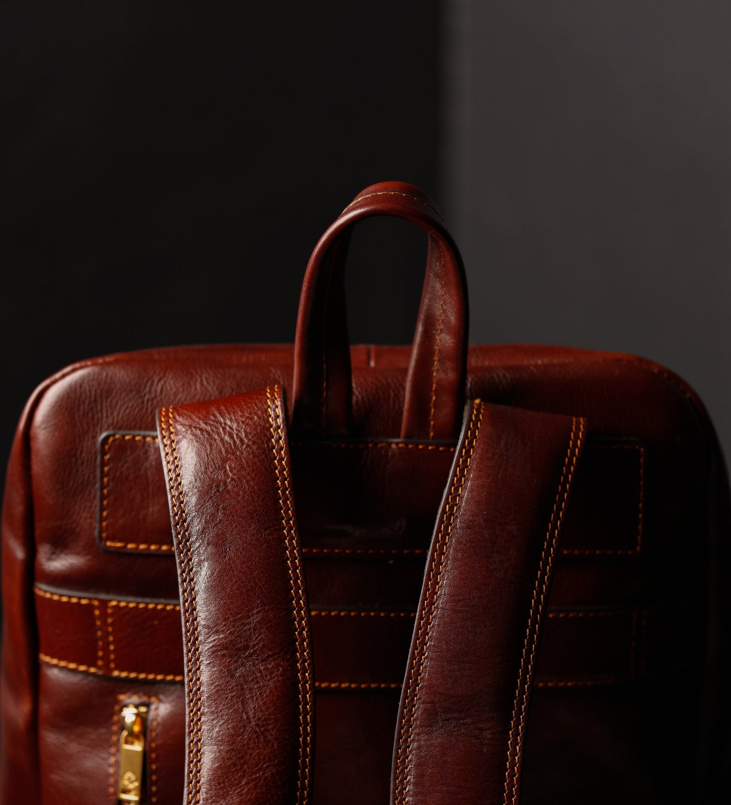 Damen Rucksack Reisetasche aus Leder - The Divine Comedy