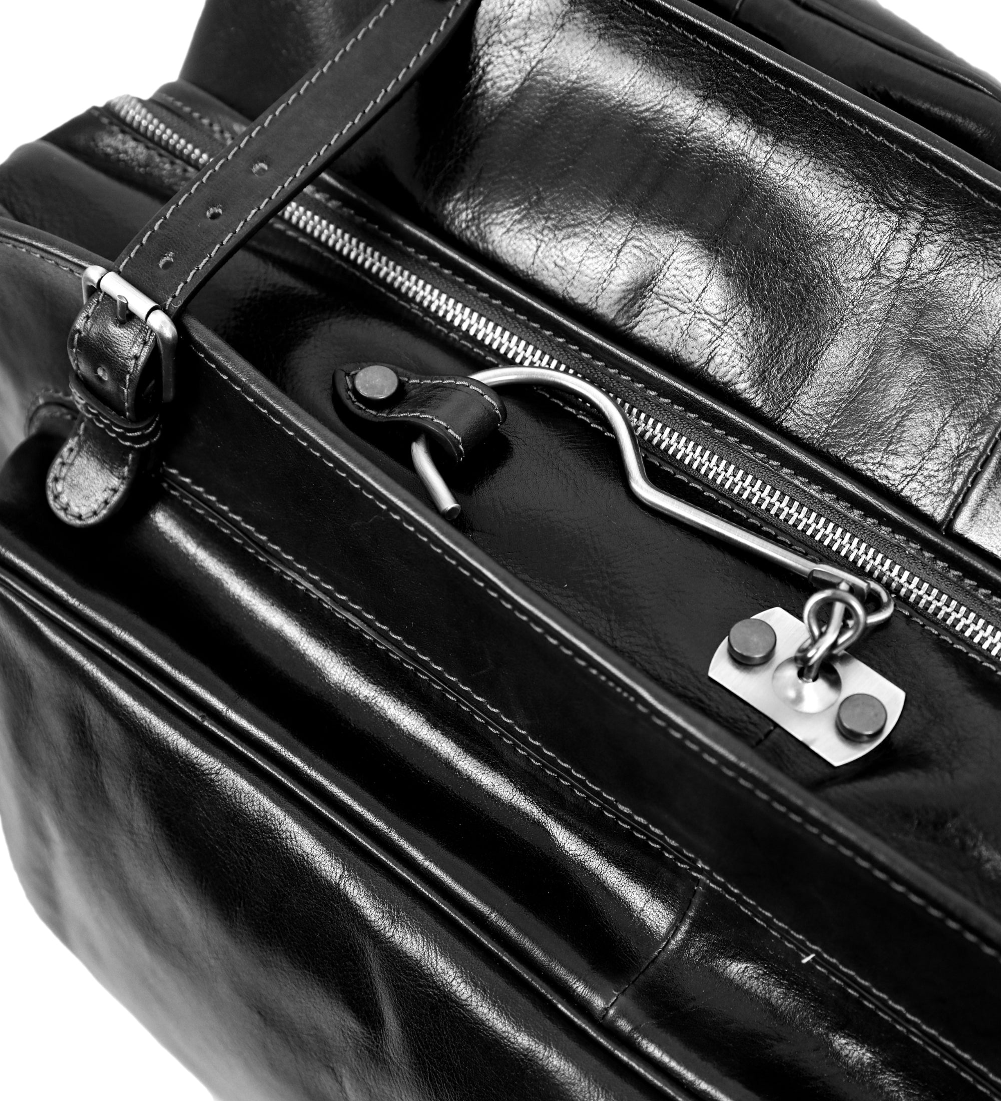 Kleidersack aus Leder - The Big Sleep