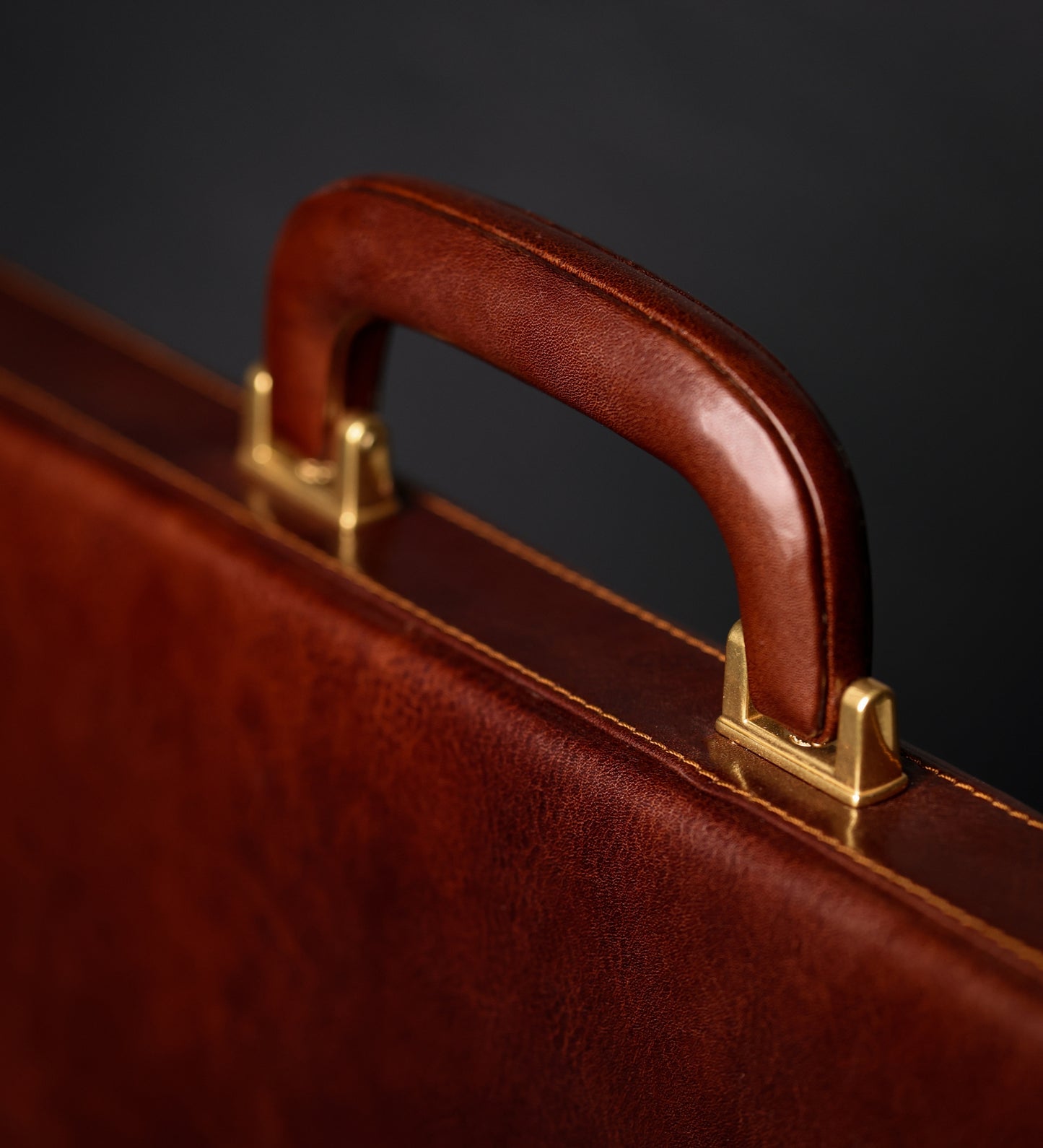 Attaché-Aktentasche aus Leder für Damen- Vendetta