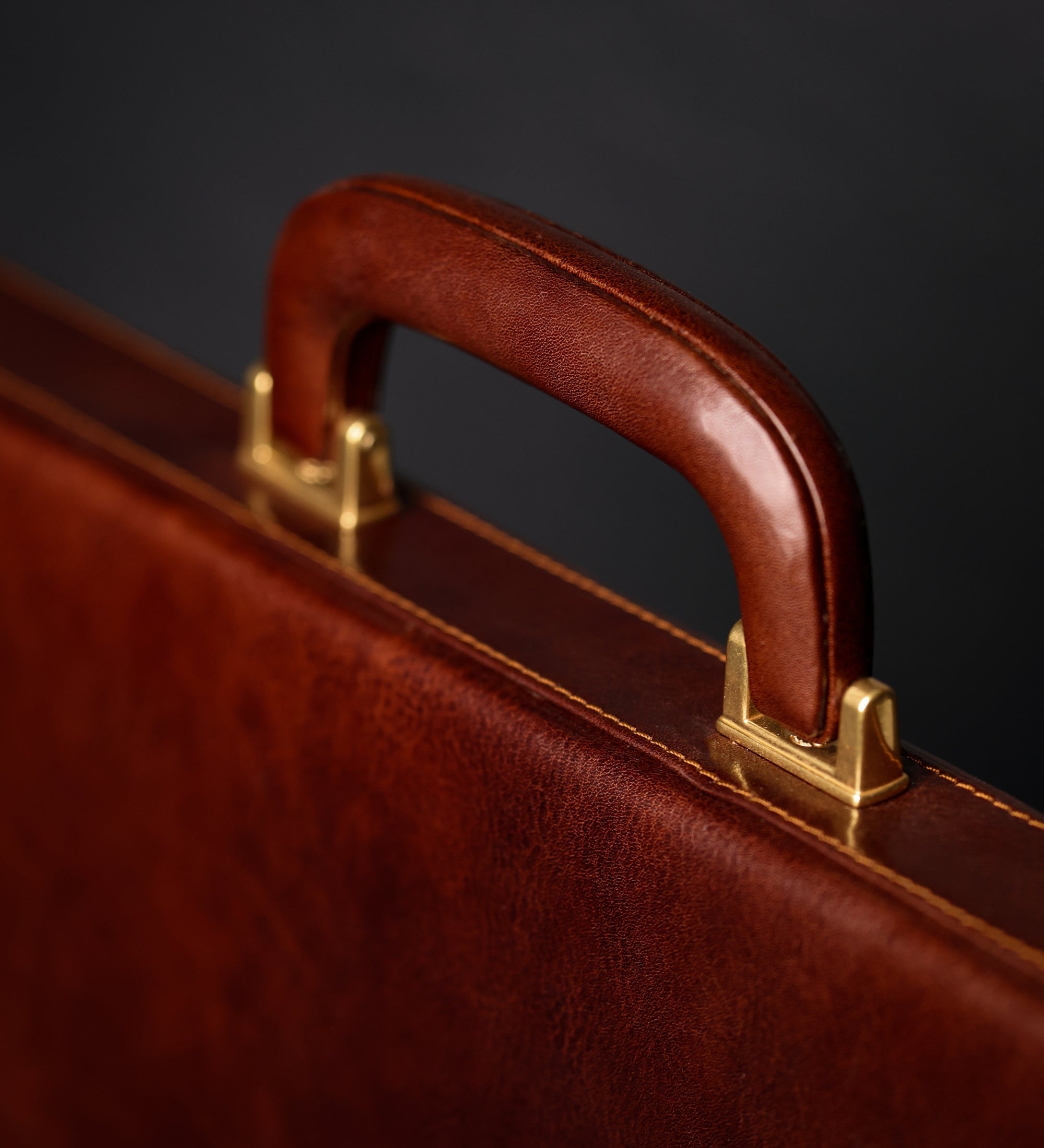 Attaché-Aktentasche aus Leder für Damen- Vendetta