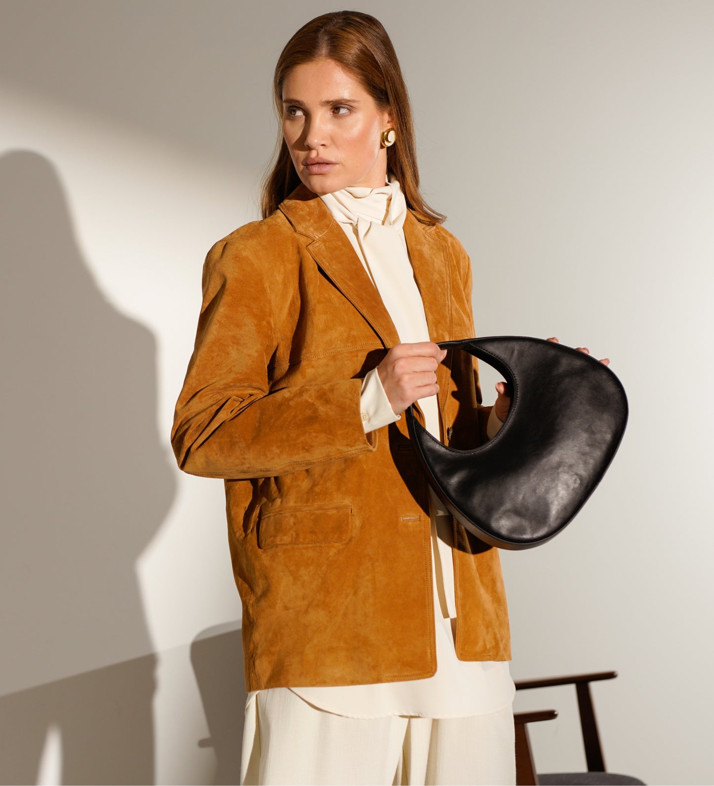 Moon Handtasche aus Leder für Damen - The Moonstone