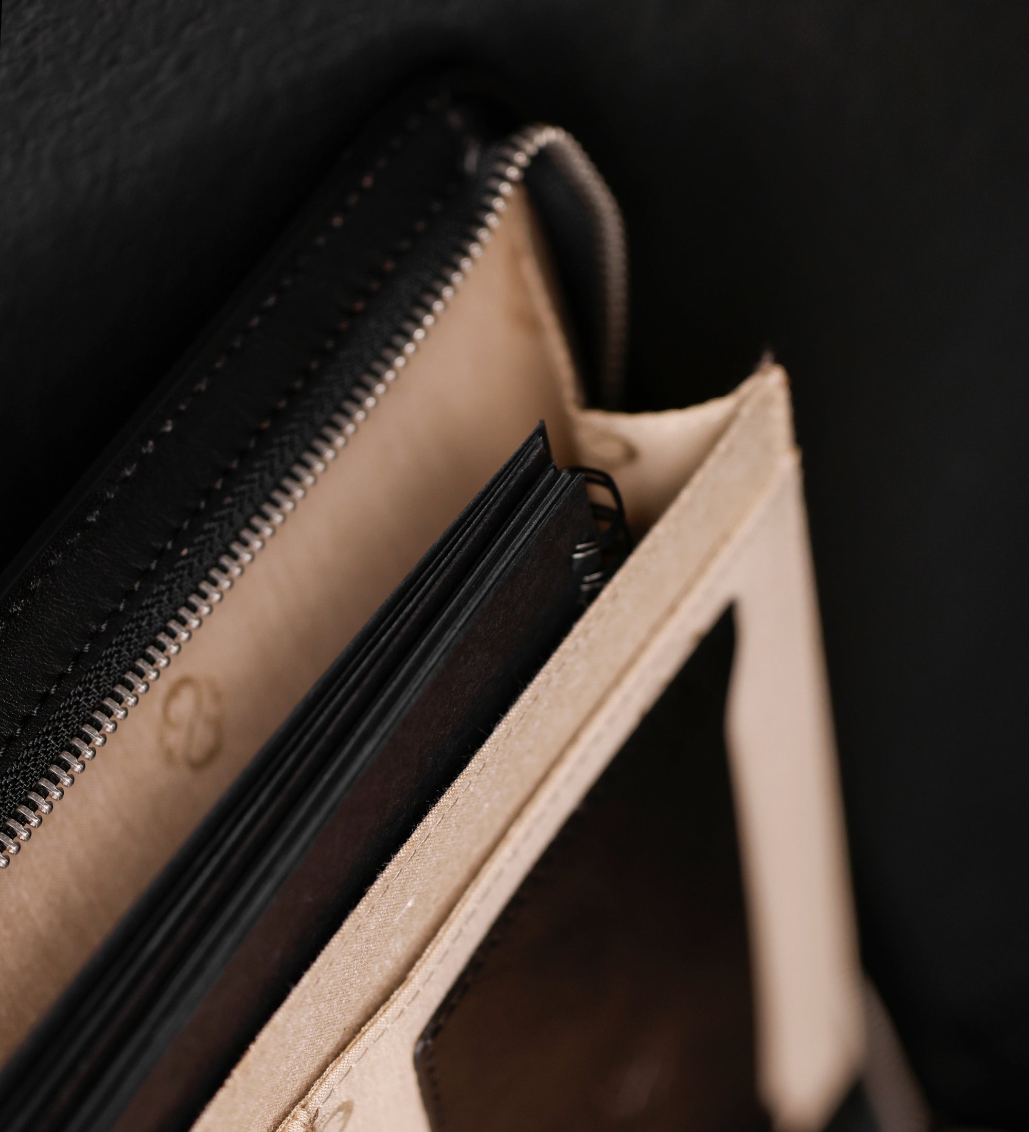 Damen Dokumentenmappe aus Leder im A4-Format - Candide