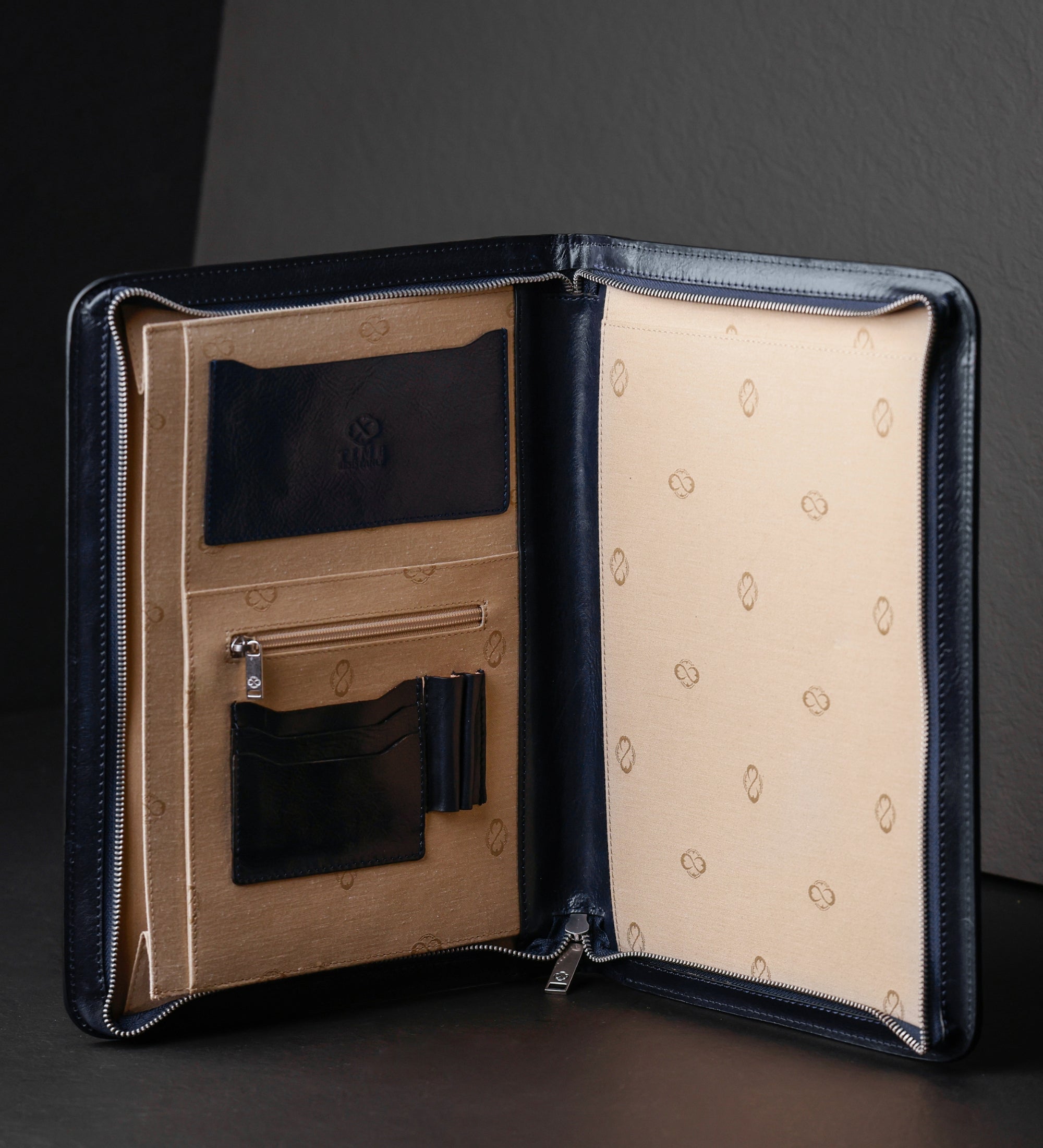 Damen Dokumentenmappe aus Leder im A4-Format - Candide