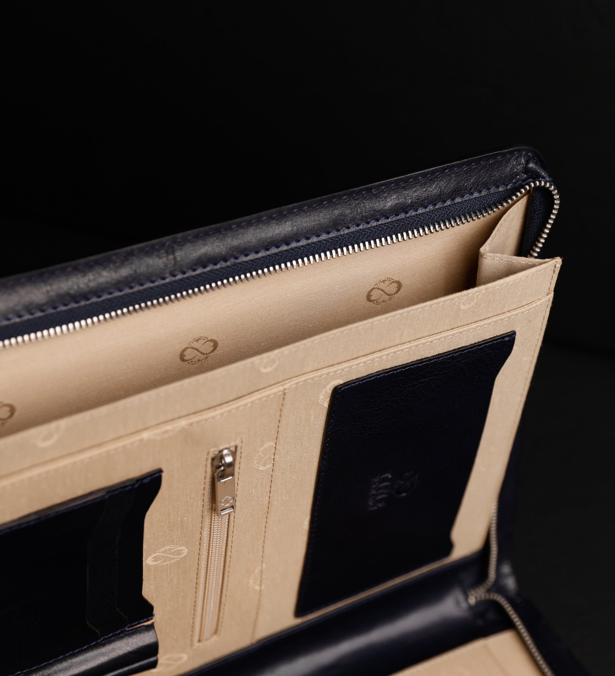 Damen Dokumentenmappe aus Leder im A4-Format - Candide