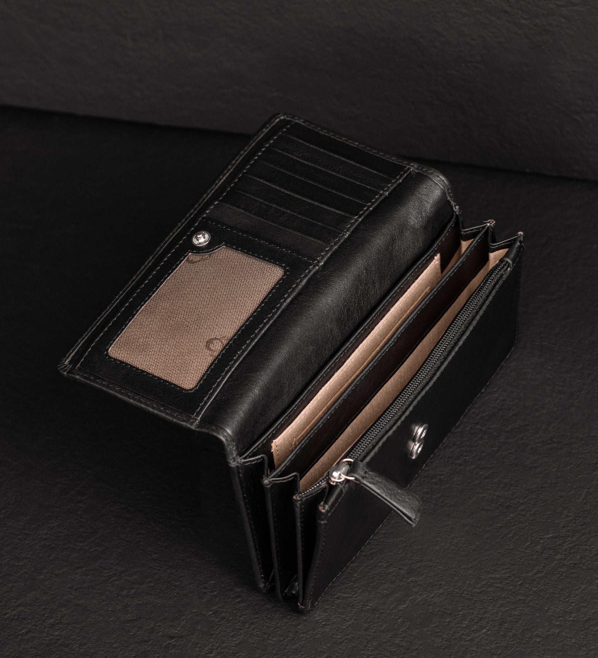 Damen Leder Kontinentalgeldbörse - Charade