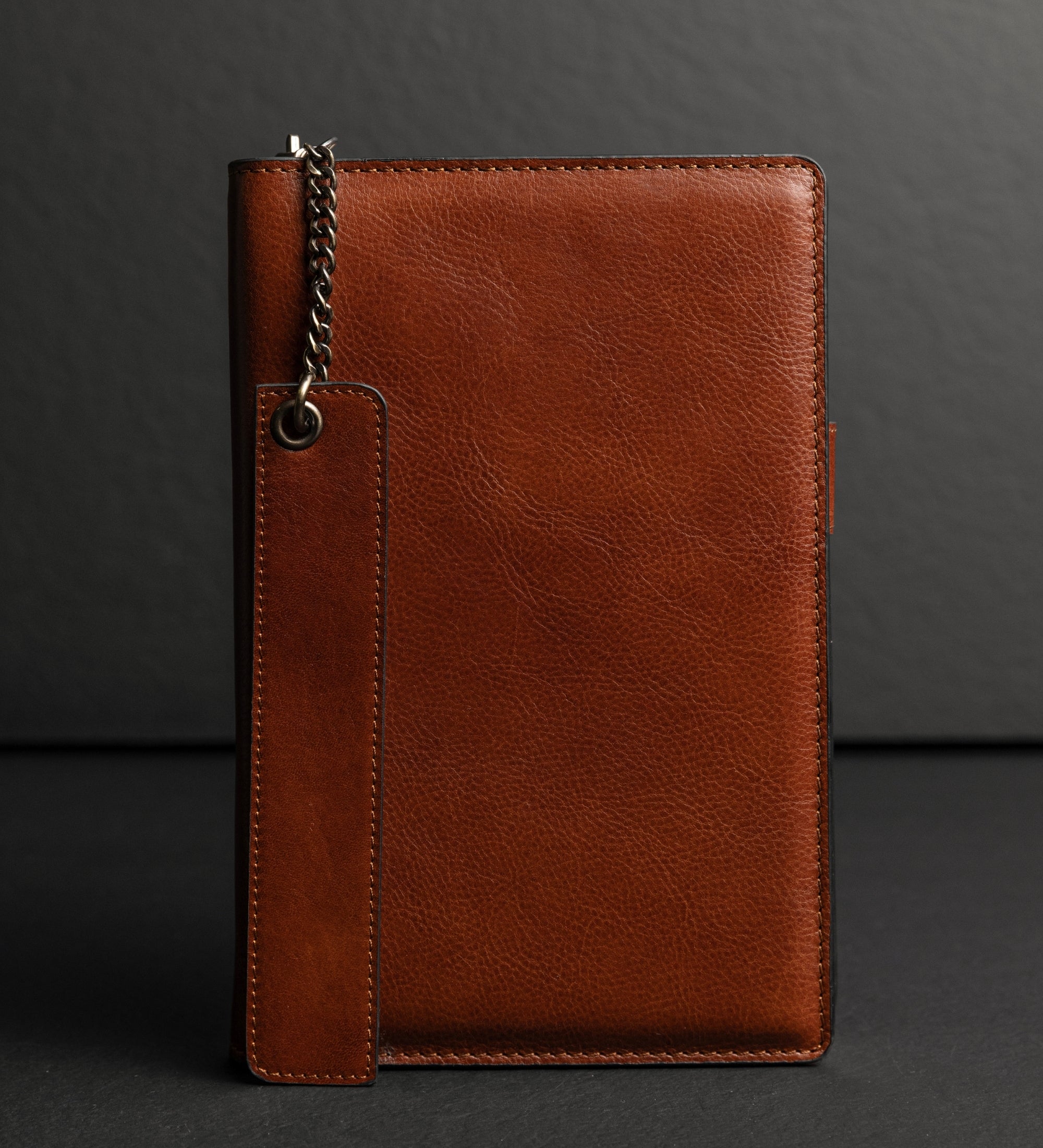 Tagebuch aus Leder mit nachfüllbarem A5-Notizblock - The Diary of a Nobody