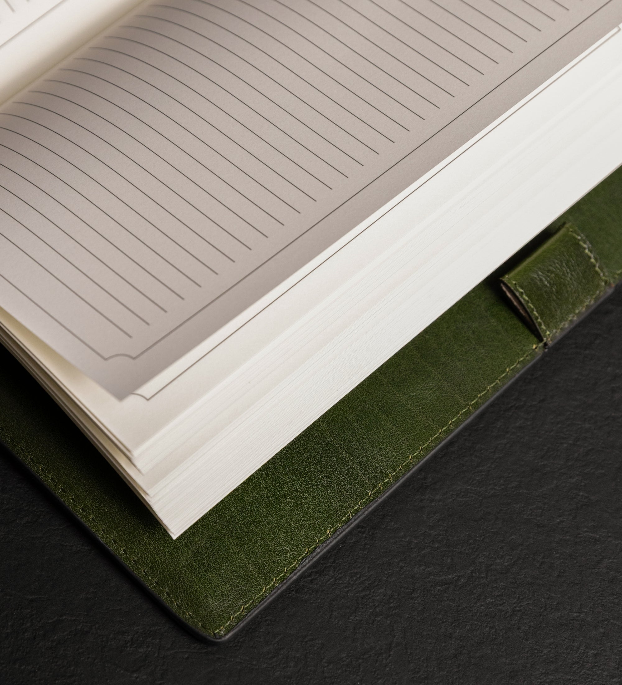 Tagebuch aus Leder mit nachfüllbarem A5-Notizblock - The Diary of a Nobody
