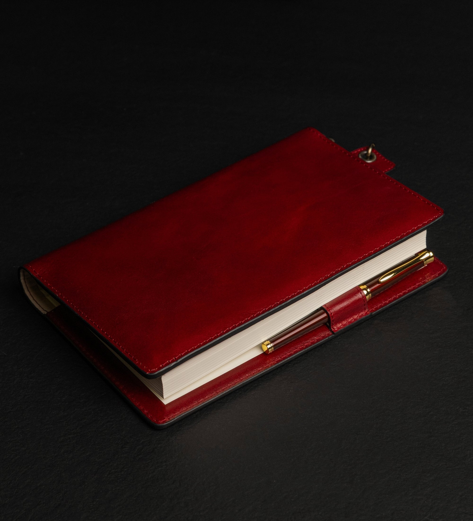 Tagebuch aus Leder mit nachfüllbarem A5-Notizblock - The Diary of a Nobody