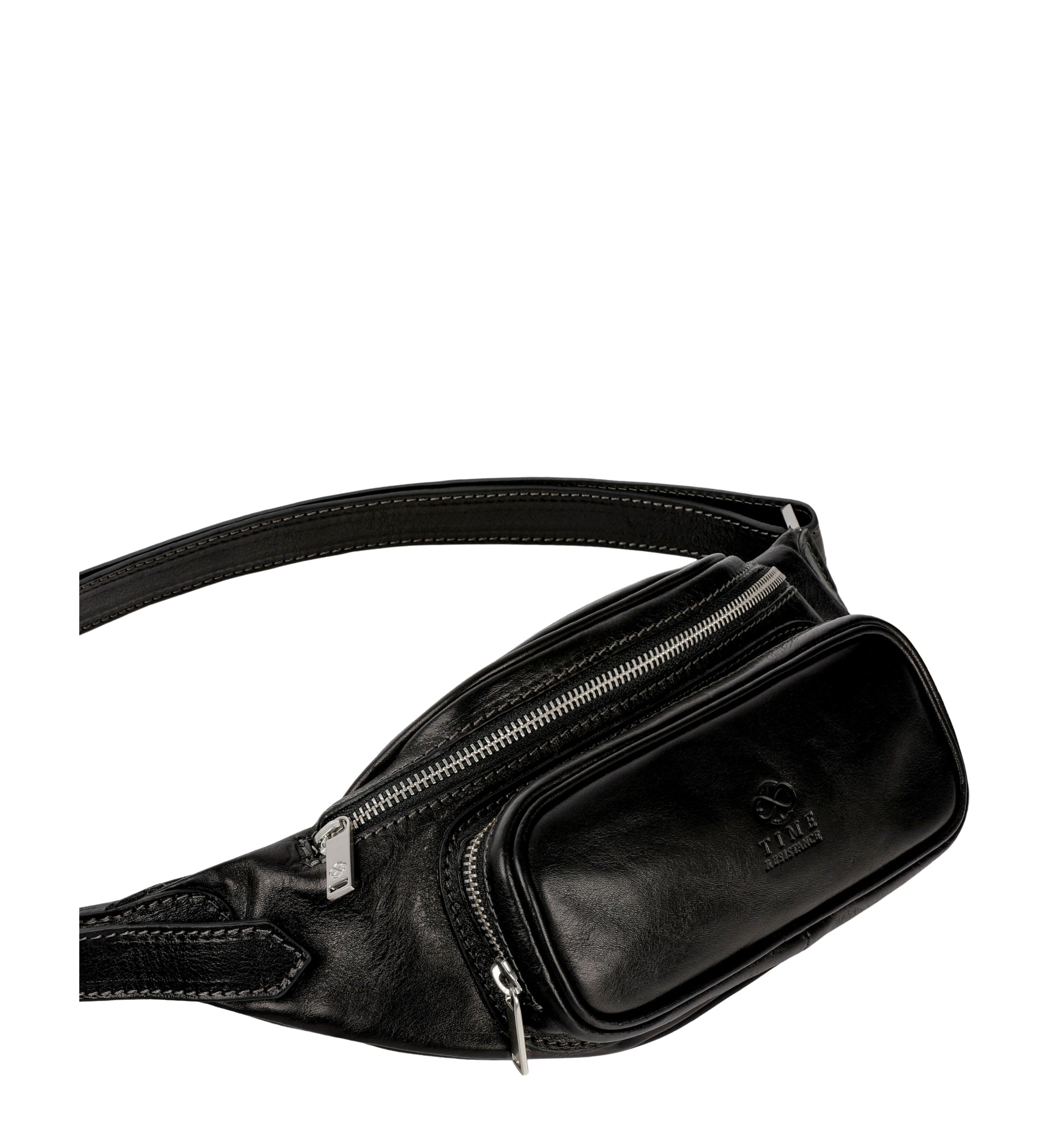 Schultertasche Bauchtasche aus Leder - Independent People