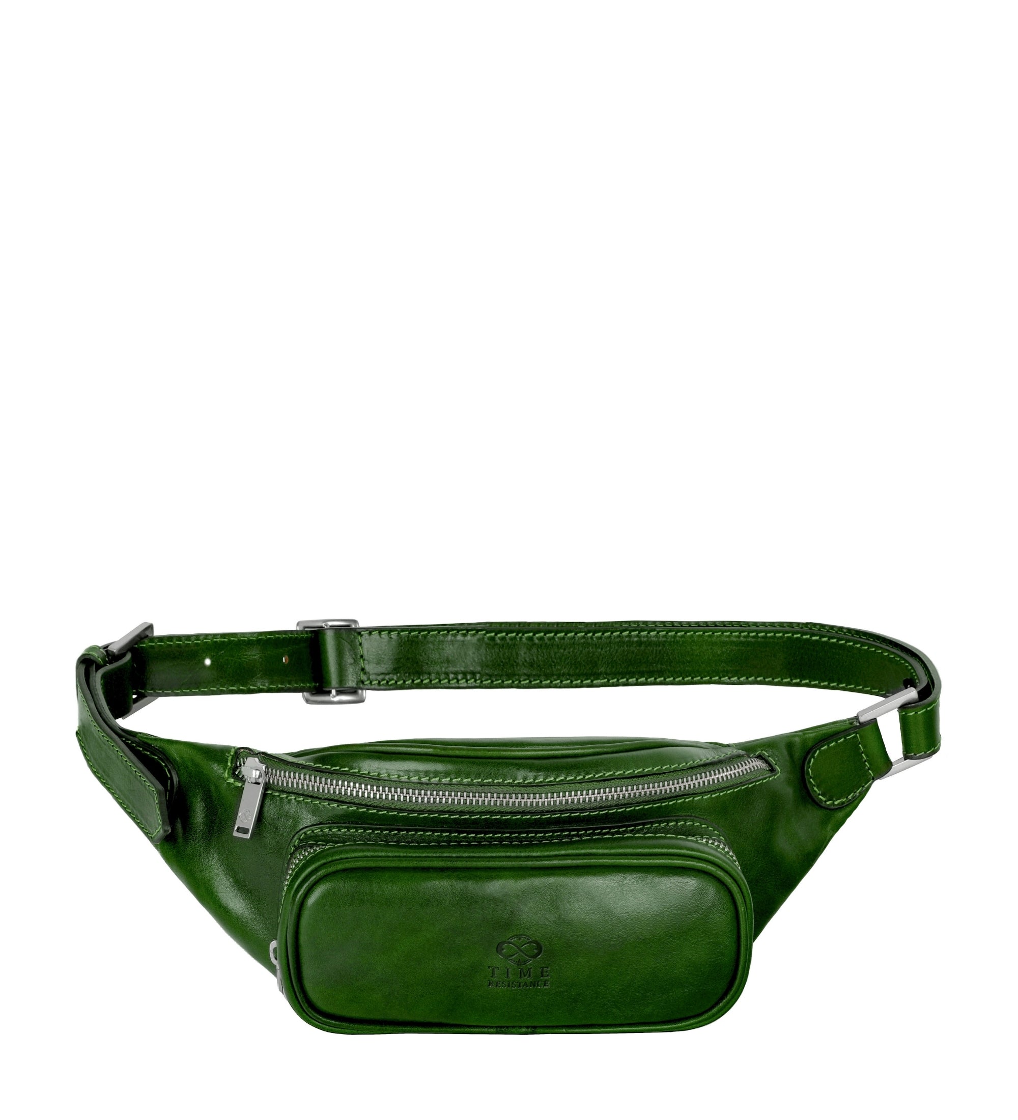 Schultertasche Bauchtasche aus Leder - Independent People