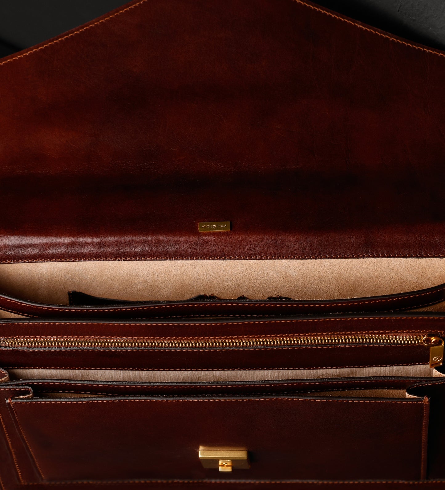 Aktentasche aus Leder im klassischen Design - The Magus