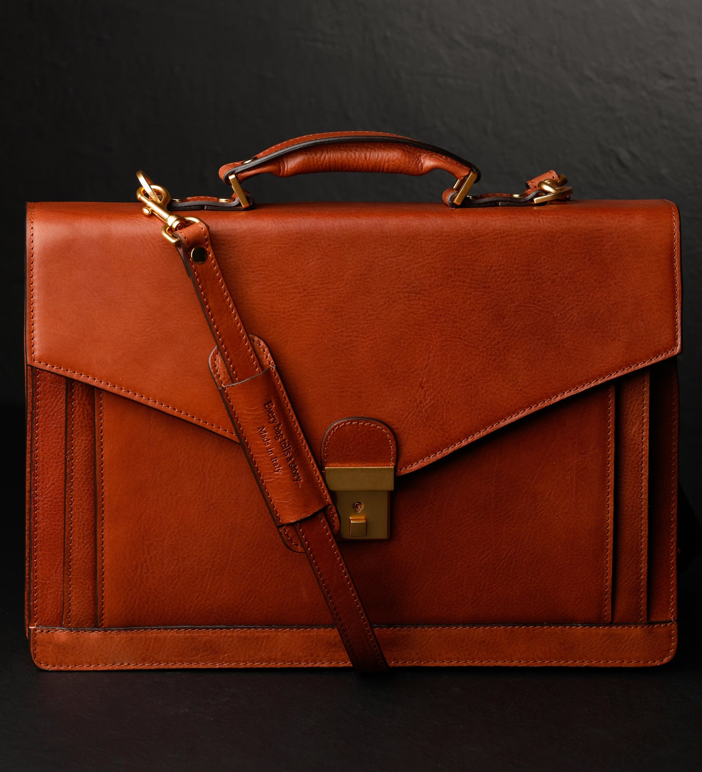 Aktentasche aus Leder im klassischen Design - The Magus