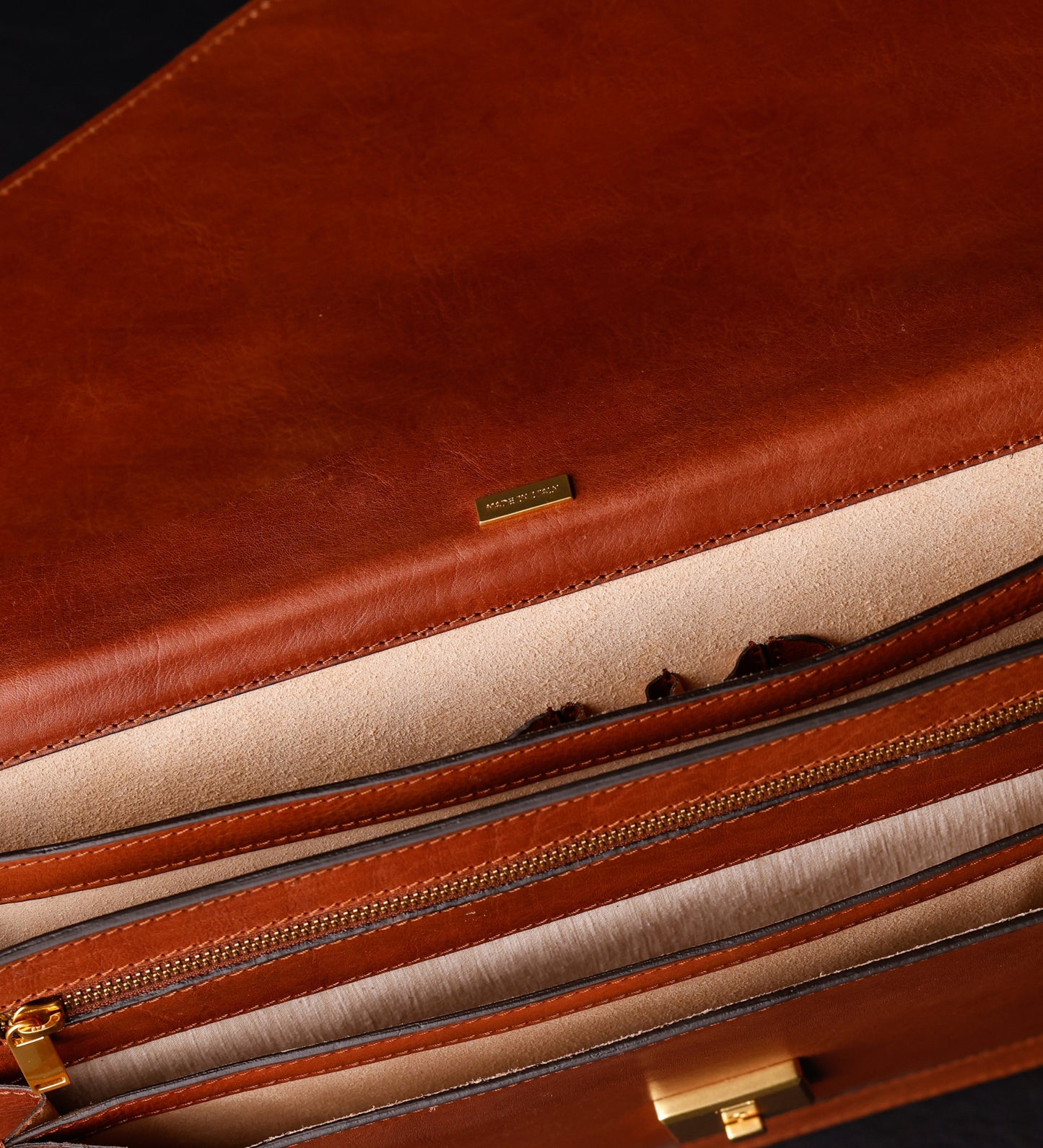 Aktentasche aus Leder im klassischen Design - The Magus