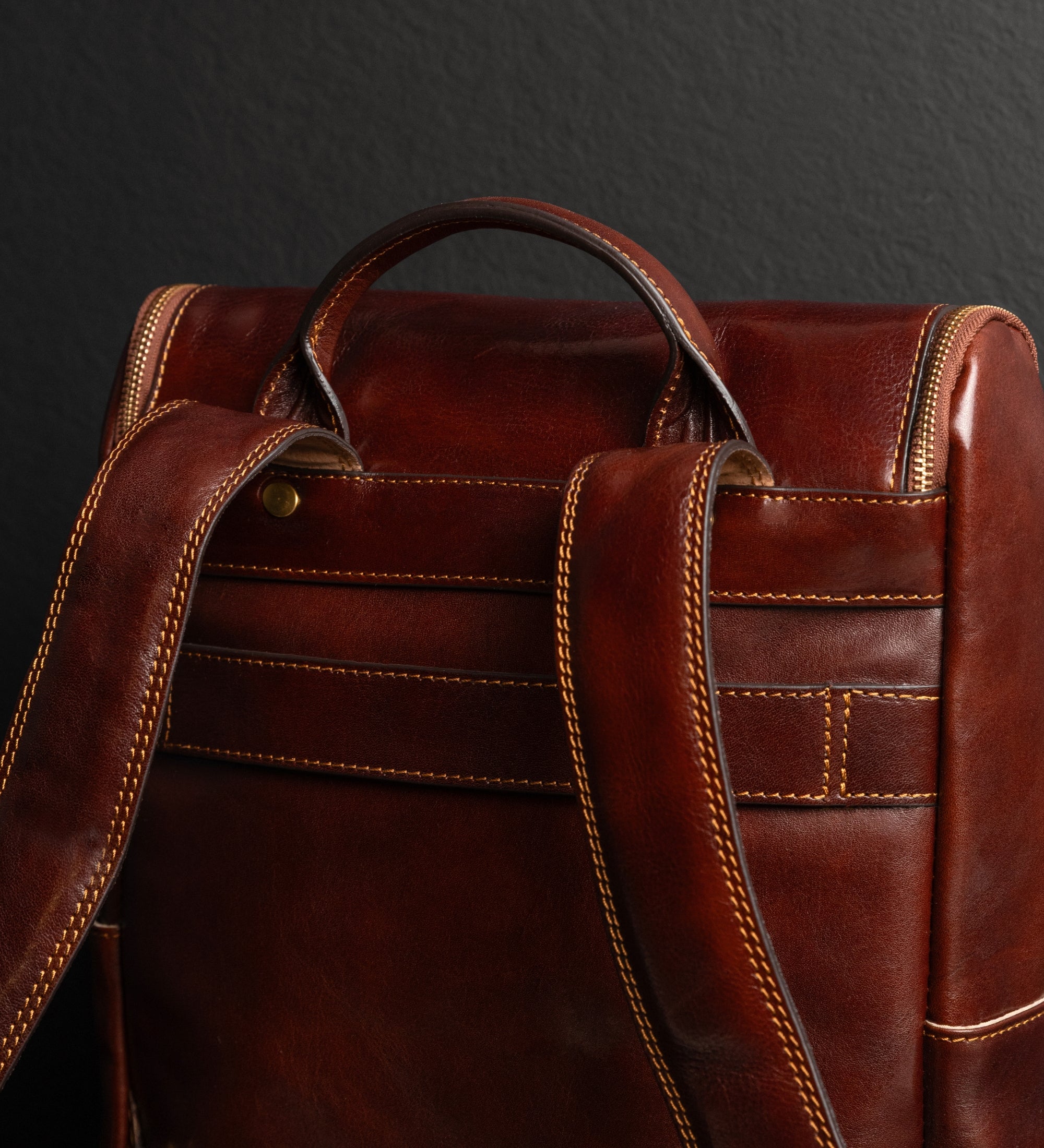 Großer Rucksack aus Leder - The Odyssey