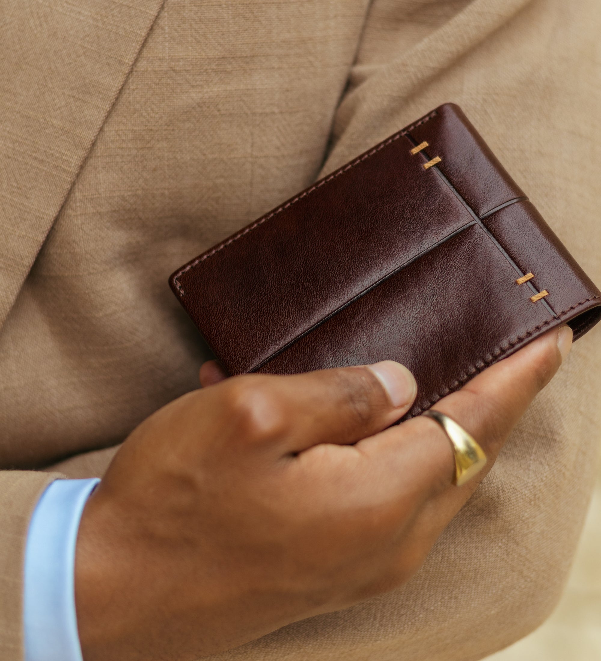 Geldbörse aus Leder - Poetic Justice