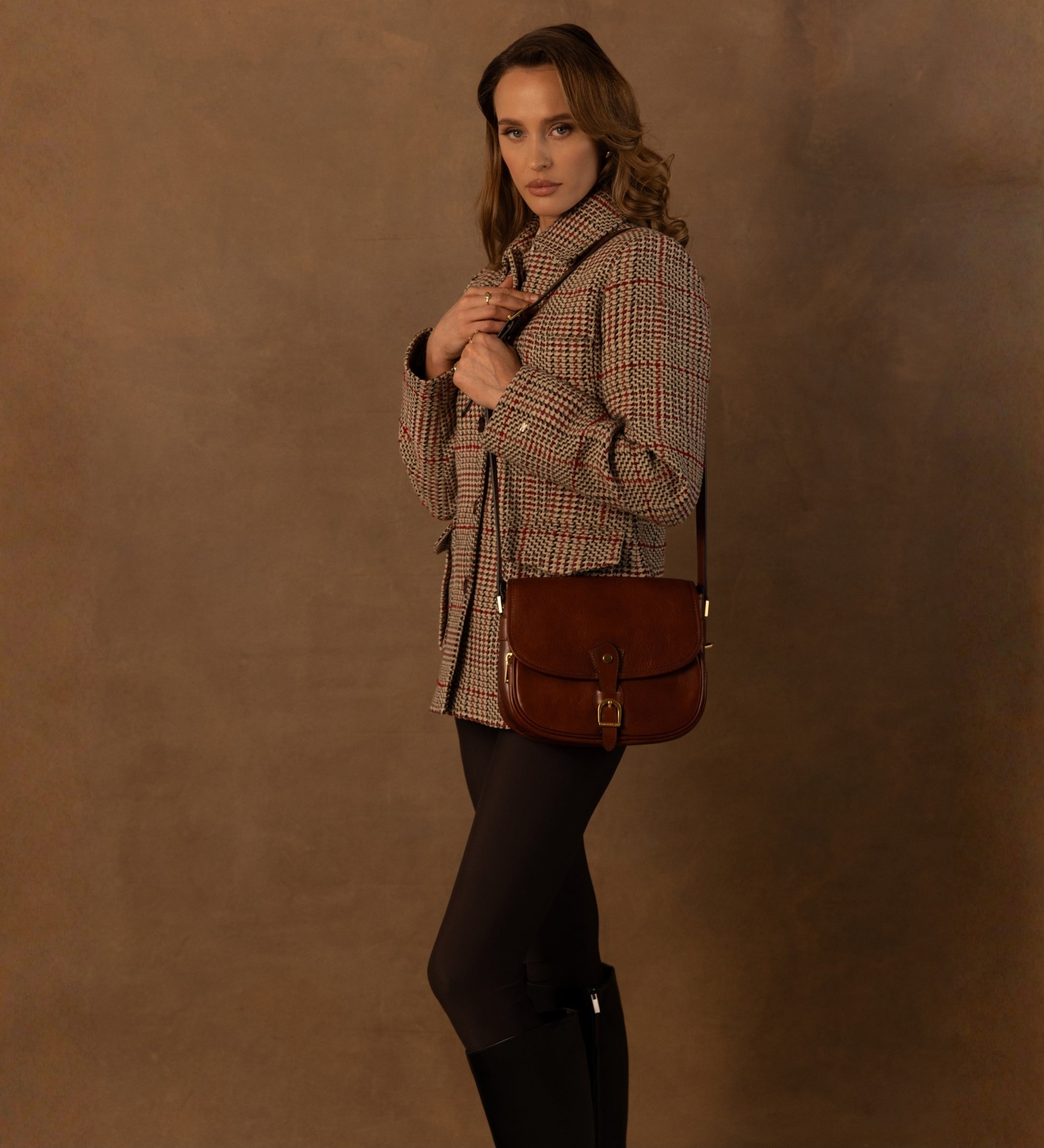 Satteltasche aus Leder für Damen - Women In Love